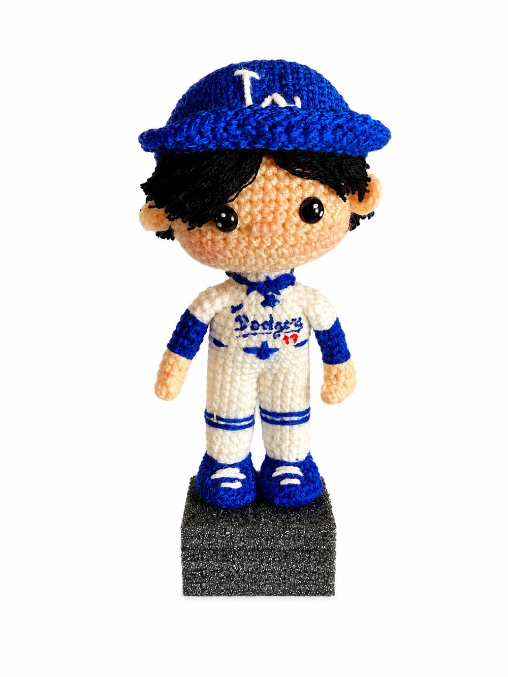 Handmade Crochet Shohei Ohtani Amigurumi Doll 🧶⚾